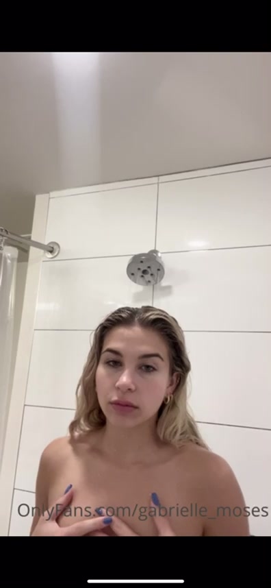 Gabrielle Moses Nude Shower Onlyfans Leaked 