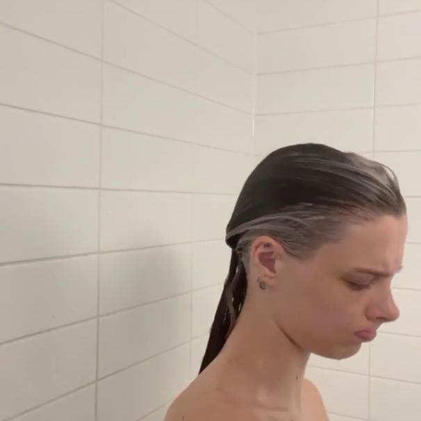 Ashley Matheson Nude Shower Tits Reveal Video Leaked
