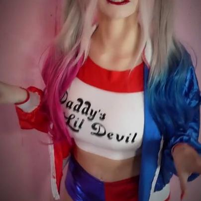 PinupPixie Harley Quinn Cosplay Video Leaked