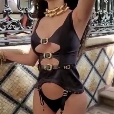 Malu Trevejo Topless Video Leaked