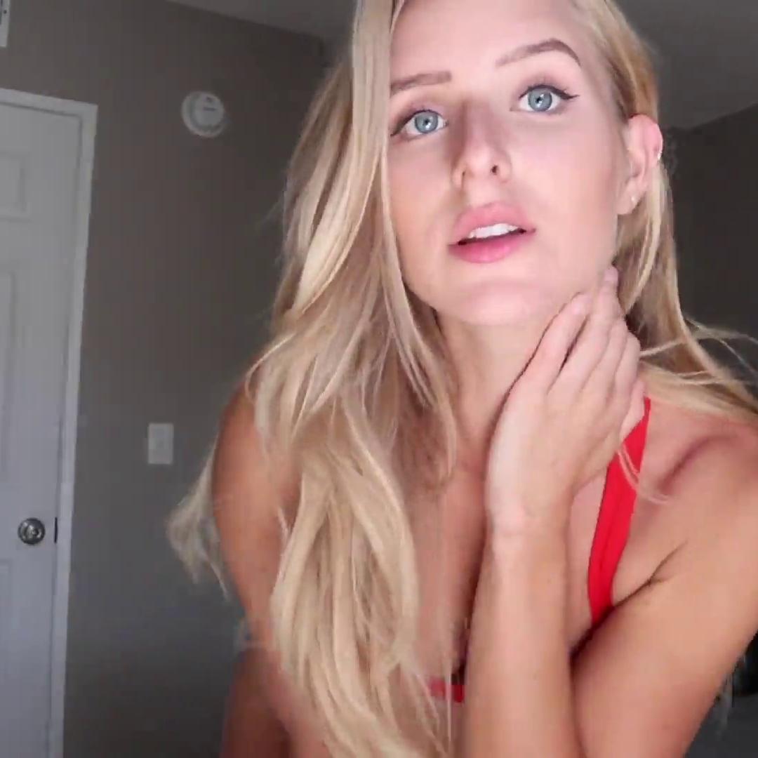 Caroline Zalog Patreon Nip Slip Sexy Bikini Teasing Video