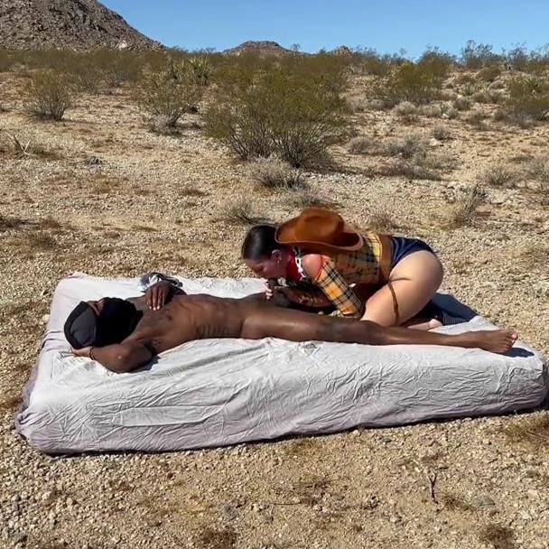 Ashley Aoky Desert Sex Tape Video Leaked